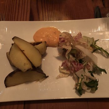 Forage - Bitter greens with smoked potato - Wine Bars Near Me - Cambridge, Massachusetts