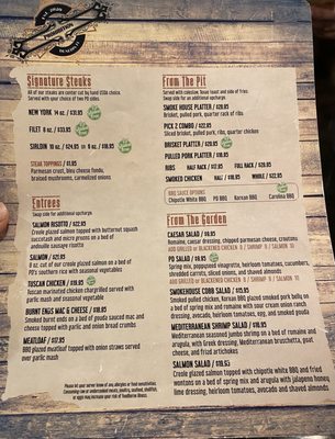 Menu photo 6 Prohibition Dunedin Dunedin, FL