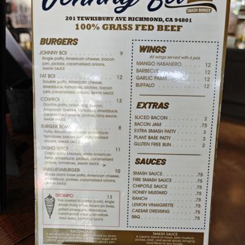 Johnny Boi - Burgers Near Me - Richmond, California