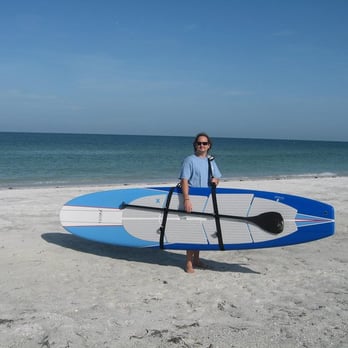 Island Surf Shop - Larry and his Paddle Board - Sporting Goods Near Me - Indian Rocks Beach, Florida Island Surf Shop - Larry and his Paddle Board - Sporting Goods Near Me - Indian Rocks Beach, Florida