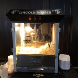 Free popcorn