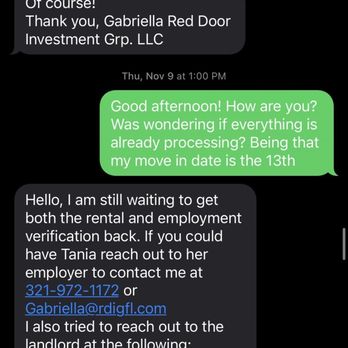 Red Door Investment Grp - SCAMMING IS THE WAY TO GO FOR YALL - Property Management Near Me - Winter Park, Florida