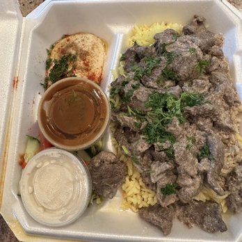Mashawi Damascus Cuisine - Beef Shawarma - Mediterranean Near Me - Castle Rock, Colorado
