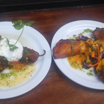 Salsa's - Poppers (with crab meat) and fritters (with shrimp). - Mexican Near Me - Asheville, North Carolina Salsa's - Poppers (with crab meat) and fritters (with shrimp). - Mexican Near Me - Asheville, North Carolina