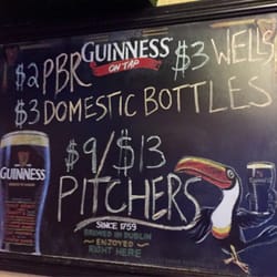 Orange Kilt - Every day all day specials.