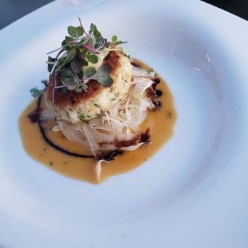 Different Pointe of View - Crab cake - New American Near Me - Phoenix, Arizona Different Pointe of View - Crab cake - New American Near Me - Phoenix, Arizona