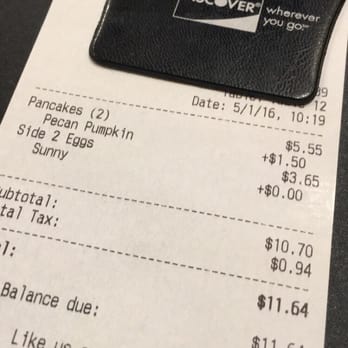 Pat's Cafe - receipt - Breakfast & Brunch Near Me - San Francisco, California Pat's Cafe - receipt - Breakfast & Brunch Near Me - San Francisco, California