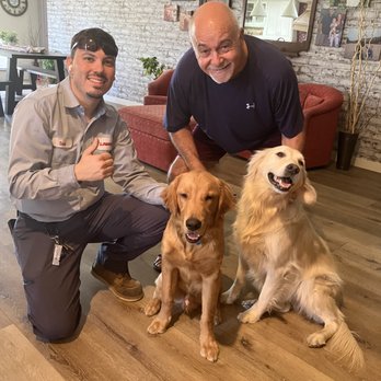 Larson Air Conditioning - Saul, me and my dogs. Dolly Madison and Whiskey. - Heating & Air Conditioning/HVAC Near Me - Scottsdale, Arizona