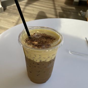 Binge Coffee House - egg custard vietnamese coffee - Vietnamese Near Me - Berkeley, California