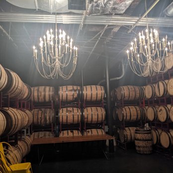 Bully Boy Distillers - Barrel room part of the tour - Distilleries Near Me - Roxbury, Massachusetts