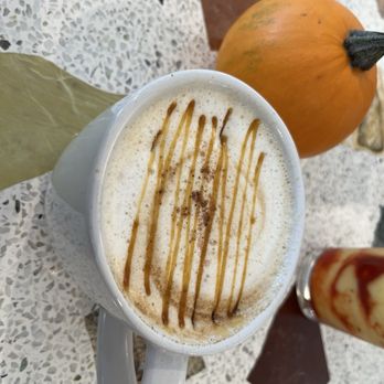 The Grove - White chocolate pumpkin spice latte - Coffee & Tea Near Me - San Diego, California The Grove - White chocolate pumpkin spice latte - Coffee & Tea Near Me - San Diego, California