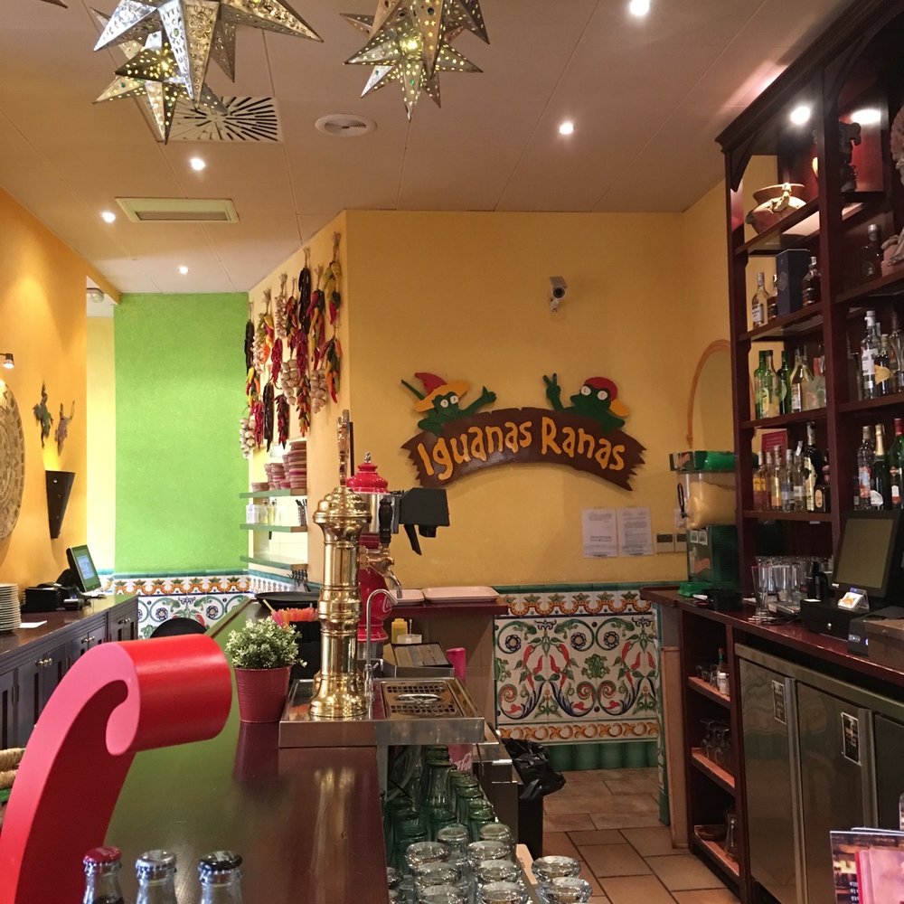 Iguanas Ranas - Bar area - Mexican Near Me - Seville, SE