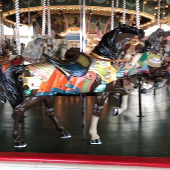 Paragon Carousel - Zachary's Nona, newly restored at the paragon carousel. - Carousels Near Me - Hull, Massachusetts
