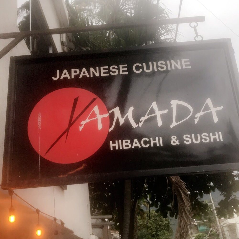 Yamada Sushi - Yamada Hibachi & Sushi sign! Look for it!! - Sushi Bars Near Me - Puerto Vallarta, JAL Yamada Sushi - Yamada Hibachi & Sushi sign! Look for it!! - Sushi Bars Near Me - Puerto Vallarta, JAL