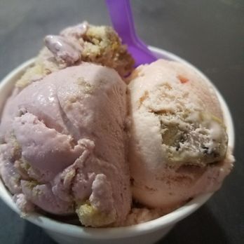 Latteria - Blueberry muffin (left) and strawberry batter cookie dough (right) - Coffee & Tea Near Me - Swedesboro, New Jersey Latteria - Blueberry muffin (left) and strawberry batter cookie dough (right) - Coffee & Tea Near Me - Swedesboro, New Jersey