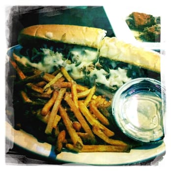 Ziggy's Pub & Restaurant - Steak and cheese with fresh cut fries - American Near Me - Amherst, Ohio