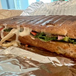 A sandwich I made from their ciabatta bread