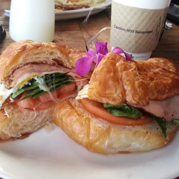 Island Lava Java - Drag it Through the Garden Croissant Sandwich - American Near Me - Kailua Kona, Hawaii Island Lava Java - Drag it Through the Garden Croissant Sandwich - American Near Me - Kailua Kona, Hawaii