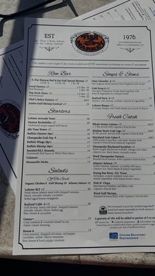 Menu photo 2 Fish Market Restaurant Alexandria, VA Menu photo 2 Fish Market Restaurant Alexandria, VA