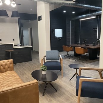 CoffeeBar Bel Air - Peek of the only podcast studio in town!!  & I believe you can record in any of the three areas seen in this picture. - Coffee & Tea Near Me - Bel Air, Maryland