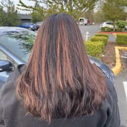 This is what she did to my hair. And the haircut?! Wtf happened This is what she did to my hair. And the haircut?! Wtf happened