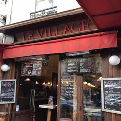 Le Village - Outside of the restaurant