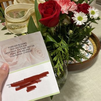 Forever Blooms - What I got instead - Florists Near Me - Lemon Grove, California