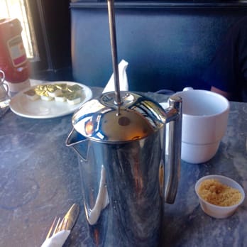 Chestnut Street Cafe & Eatery - Large French Press... $6.95 (3-4 cups worth) - Coffee & Tea Near Me - Nutley, New Jersey