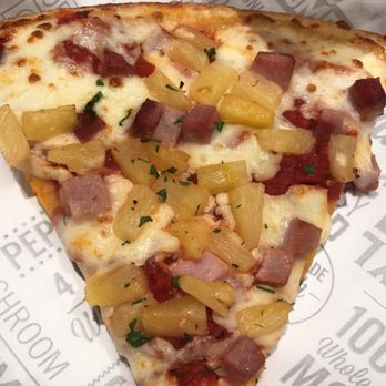 Boulder Station Casino - Classic Hawaiian Pan Pizza Slice! - Italian Near Me - Las Vegas, Nevada