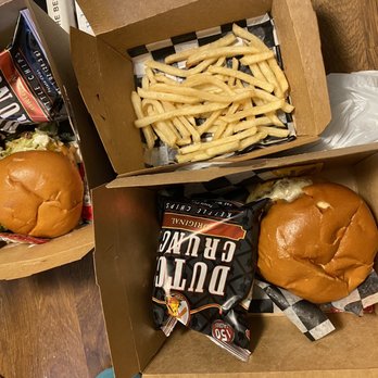 Burger Dive - Nacho Burger, Dive Burger and Fries (half of which were my car snack) - Burgers Near Me - Saint Paul, Minnesota Burger Dive - Nacho Burger, Dive Burger and Fries (half of which were my car snack) - Burgers Near Me - Saint Paul, Minnesota