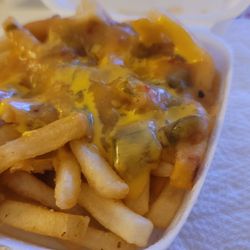 Bob's Burgers - Green chili cheese fry.