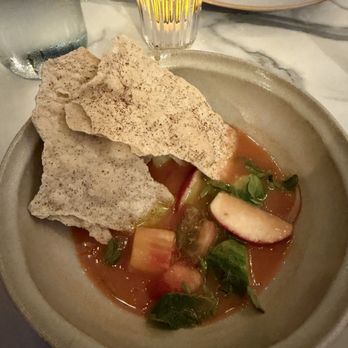 Ammatoli - Gazpacho Fattoush - Mediterranean Near Me - Long Beach, California Ammatoli - Gazpacho Fattoush - Mediterranean Near Me - Long Beach, California