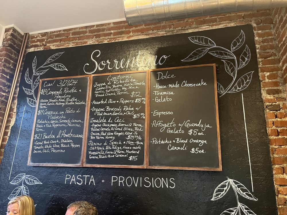 SORRENTINO’S PASTA + PROVISIONS Updated April 2024 21 Photos & 14