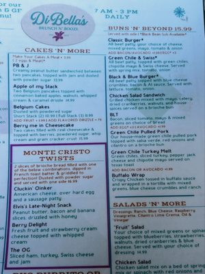 Menu photo 5 DiBella’s Brunch N’ Booze Oro Valley, AZ