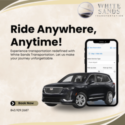White Sands Transportation - Convenience at your fingertips! Book your limo service now.