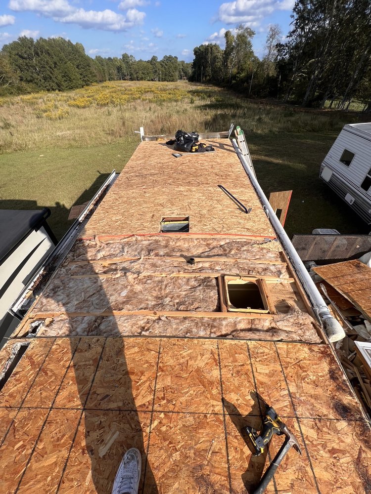 Slide of Rv Roof Repairs