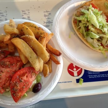 Gyro Gyro - Mahi Mahi Wrap plate - Greek Near Me - Dunwoody, Georgia