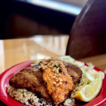 Coconuts Fish Cafe - Macadamia Nut Crusted Mahi Mahi - Seafood Near Me - Kihei, Hawaii Coconuts Fish Cafe - Macadamia Nut Crusted Mahi Mahi - Seafood Near Me - Kihei, Hawaii
