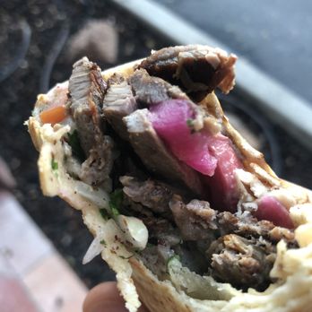 Mona's Kitchen - Beef Shawarma Sandwich - Lebanese Near Me - Los Angeles, California Mona's Kitchen - Beef Shawarma Sandwich - Lebanese Near Me - Los Angeles, California