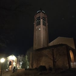First-Plymouth Congregational Church - Gorgeous bell tower.