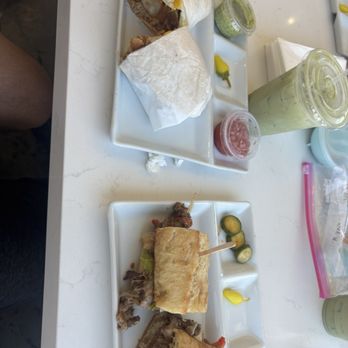Bites & Bashes Cafe - Philly cheese steak with/bulgogi and breakfast burrito - Cafes Near Me - Lomita, California