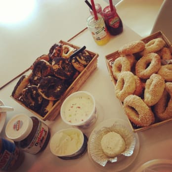 The Baking Lab - We made bagels during a Yelp event last night...this morning we got to reap the fruits of our labour! - Cooking Schools Near Me - London, XGL
