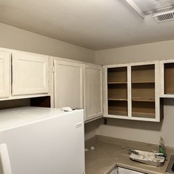 Kitchen cabinets prep