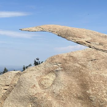Potato Chip Rock - View of the chip - Hiking Near Me - Poway, California