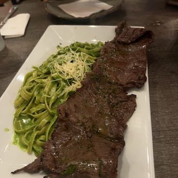 El Gran Inka - Churrasco pesto pasta - Peruvian Near Me - Miami, Florida
