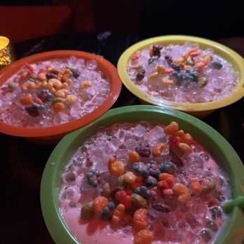 Little Spirit - Breakfast cereal cocktail special! Served in an old fashioned cereal bowl with trix on top - Cocktail Bars Near Me - Atlanta, Georgia Little Spirit - Breakfast cereal cocktail special! Served in an old fashioned cereal bowl with trix on top - Cocktail Bars Near Me - Atlanta, Georgia