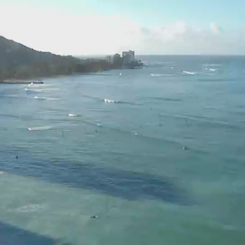 Matson - MV Manoa Voyage 302 passing Diamond Head on 9-29-14 - Shipping Centers Near Me - Honolulu, Hawaii