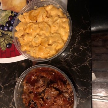 KB's BBQ Smokehouse - Pulled chicken (heavenly) and signature Mac and cheese - Barbeque Near Me - Irvington, New Jersey