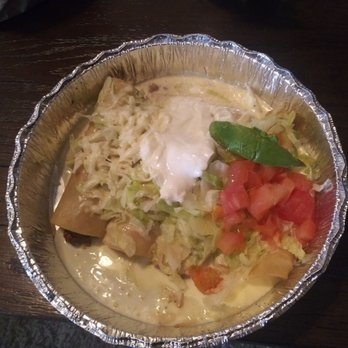 Avocado's - Four variety enchiladas with salsa lettuce sour cream and cheese sauce - Mexican Near Me - Monroe, Louisiana Avocado's - Four variety enchiladas with salsa lettuce sour cream and cheese sauce - Mexican Near Me - Monroe, Louisiana