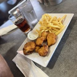 Charcoals Latin Grill - Fish and chips